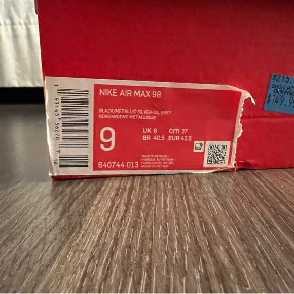 Air Max 98 Black Oil (Drake wore them in the Toosie Slide video) - Picture 7 of 8